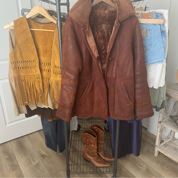 Cowboy Western Boots Brown - Picture 7 of 8